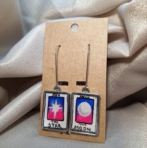 Hand painted earrings